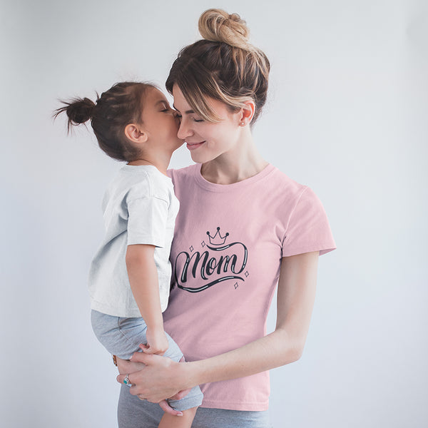 レディースファッション Precious Moments Girls Moms Make Love Grow T-Shirt, Pink, Small Mom & Me - 
